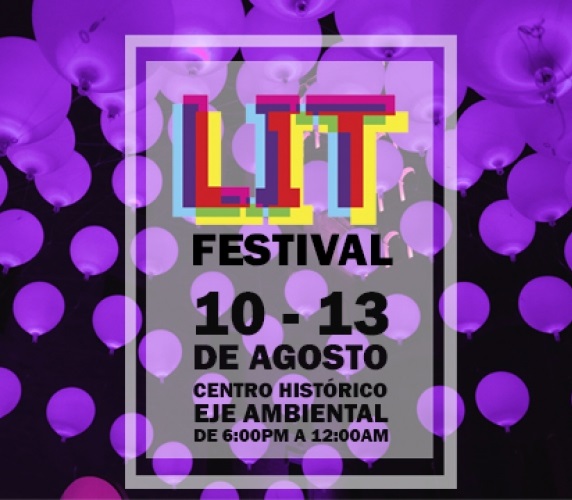 LIT El primer festival internacional de luces interactivas en Bogotá